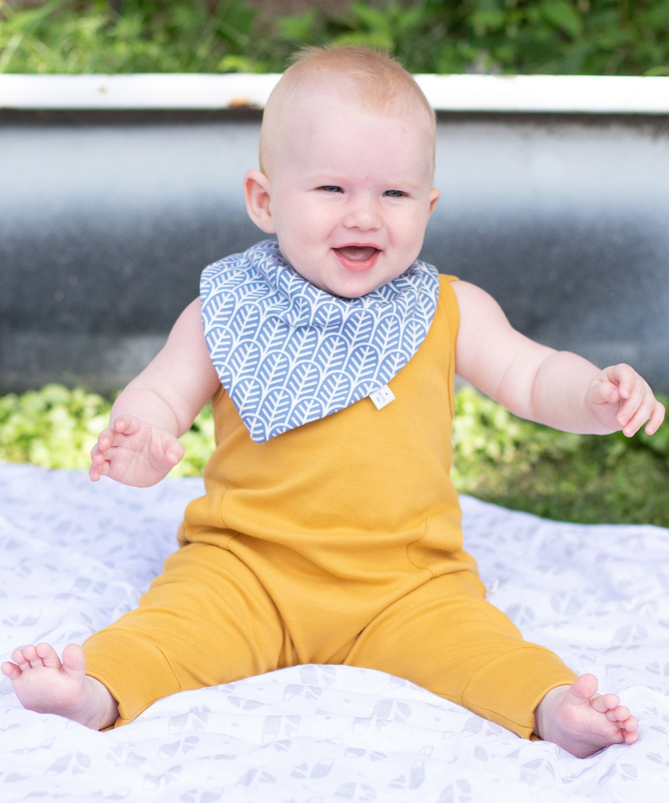 kindsknopf mini me - Romper senfgelb